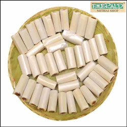 "Kaju Anjur roll Sweet - Emerald Sweets - Click here to View more details about this Product